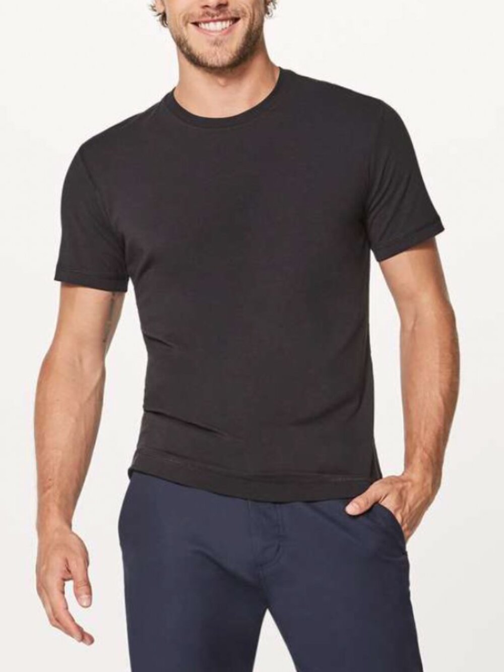 Lululemon 5 Year Basic Tee - Black - Medium